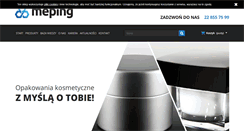 Desktop Screenshot of meping.pl