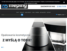 Tablet Screenshot of meping.pl